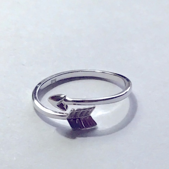 Arrow Ring Genuine Sterling Silver - Picture 1 of 3
